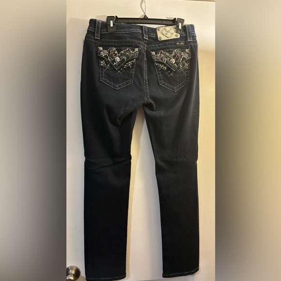 Women’s Miss Me Jeans, Sz 30, Midrise, Easy Skinny EUC - Picture 3 of 3